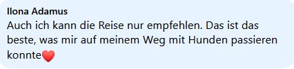 Bewertung von Ilona Adamus